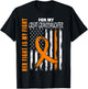 Her Fight Great Granddaughter Leukemia Awareness Flag Gifts T-Shirt - T-Shirt | Black