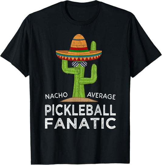 Fun Cute Saying Funny Pickleball Player Humor T-Shirt - T-Shirt | Black