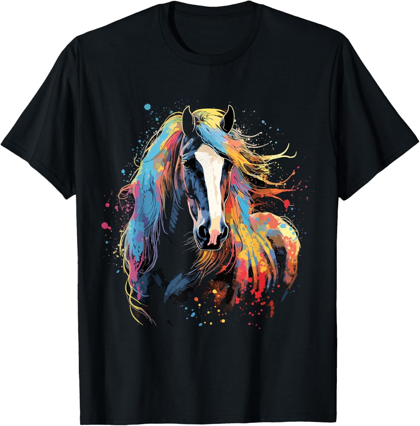 Clydesdale Horse Riding Dressage Show Jumping Horse Stable T-Shirt - T-Shirt | Black
