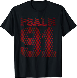 Psalm 91 T-Shirt - T-Shirt | Black