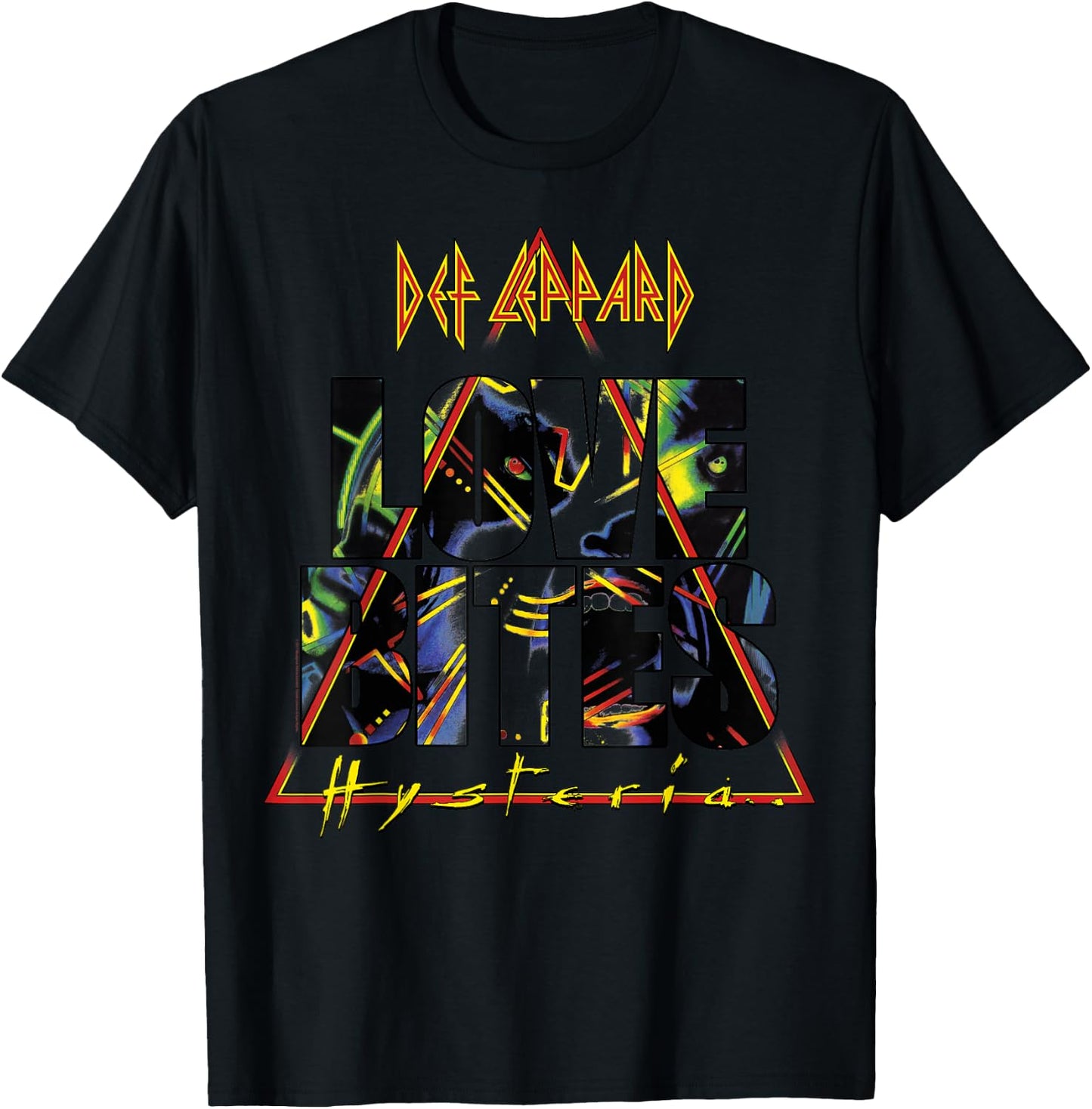 Def Leppard - Love Bites T-Shirt - T-Shirt | Black