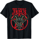 Not Today Jesus Baphomet T-Shirt - T-Shirt | Black