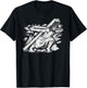 Jesus Christ Carrying the Cross - Christian Illustration T-Shirt - T-Shirt | Black
