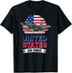 United States Air Force | US American Flag | Plane Fighter T-Shirt - T-Shirt | Black