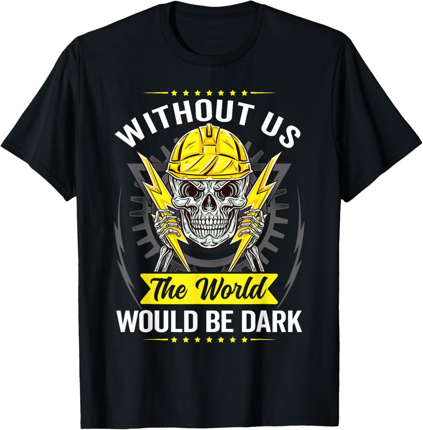 Electrical Lineman Power Lineman T-Shirt - T-Shirt | Black