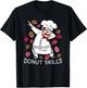 Donut Lover Men Pastry Chef Muffin Souvenir Cake Donuts T-Shirt - T-Shirt | Black