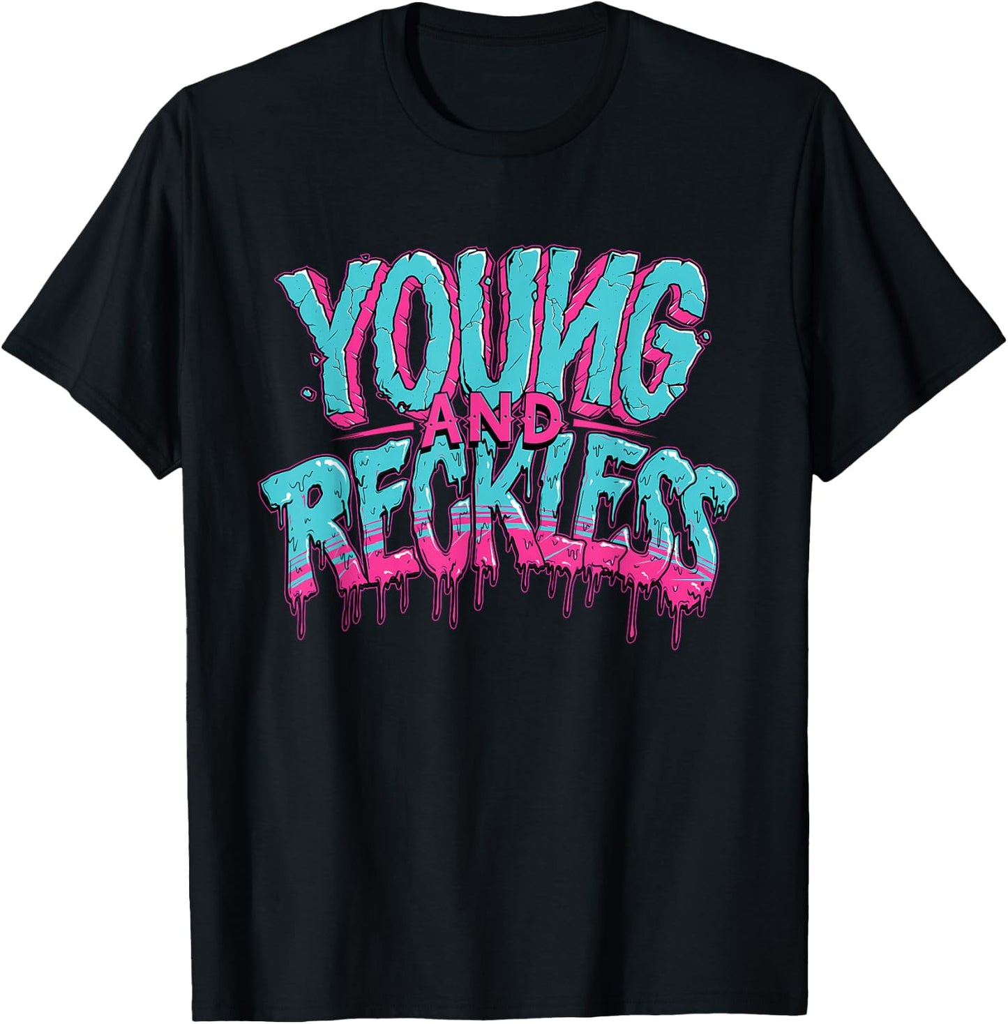 Young And Reckless Apparel T-Shirt - T-Shirt | Black