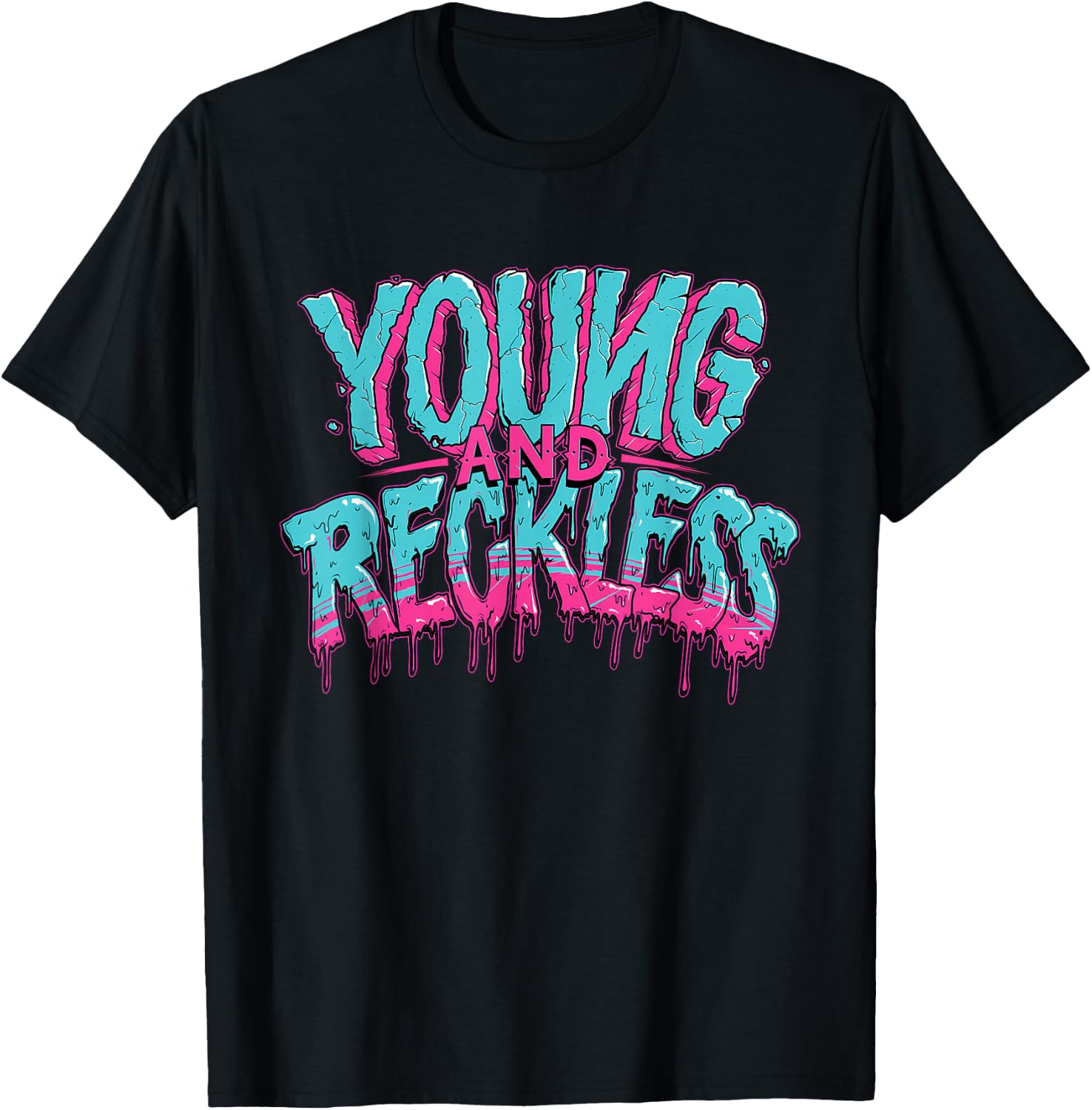 Young And Reckless Apparel T-Shirt - T-Shirt | Black