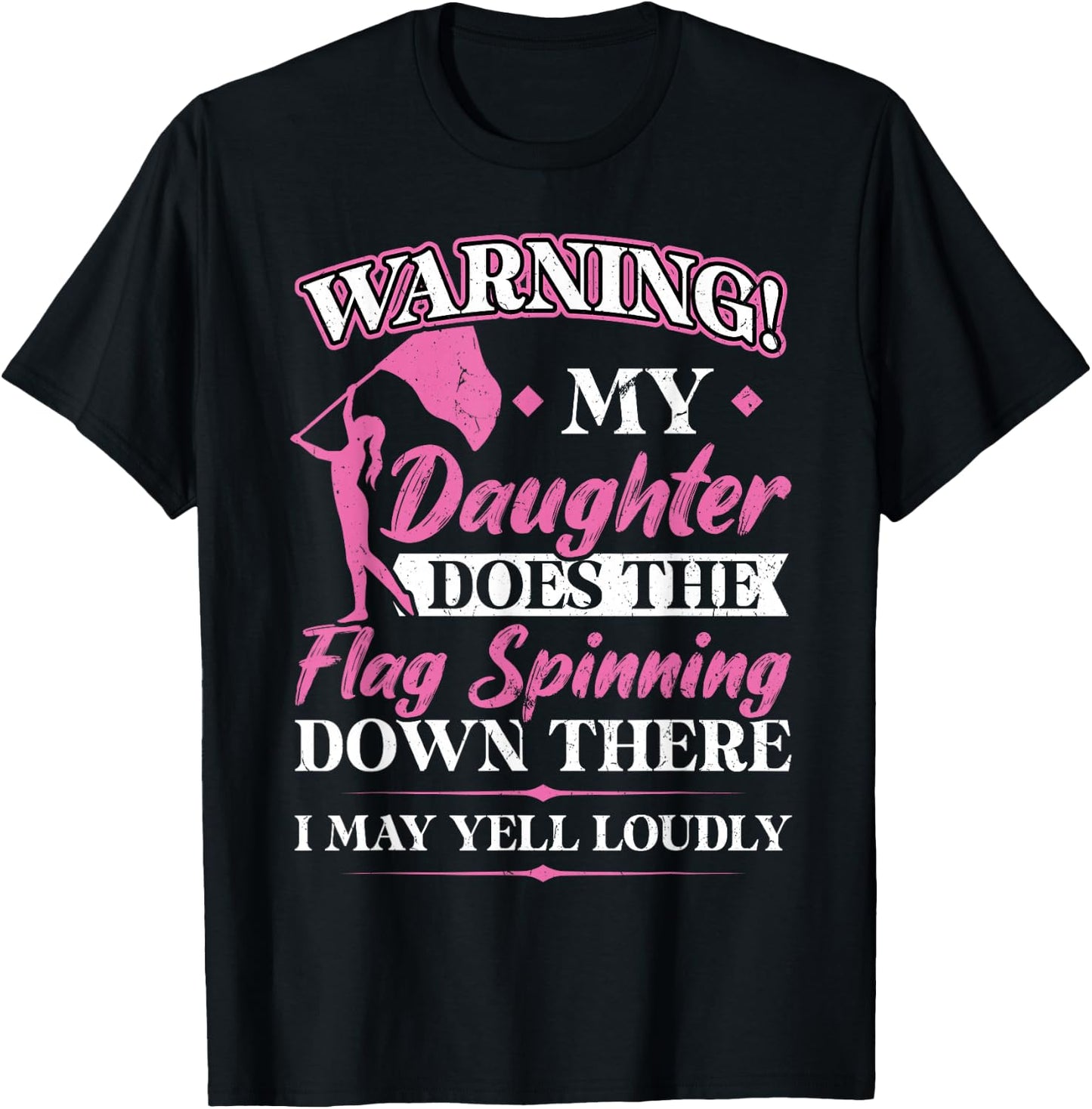 Mom of a Color Guard - Colorguard T-Shirt - T-Shirt | Black