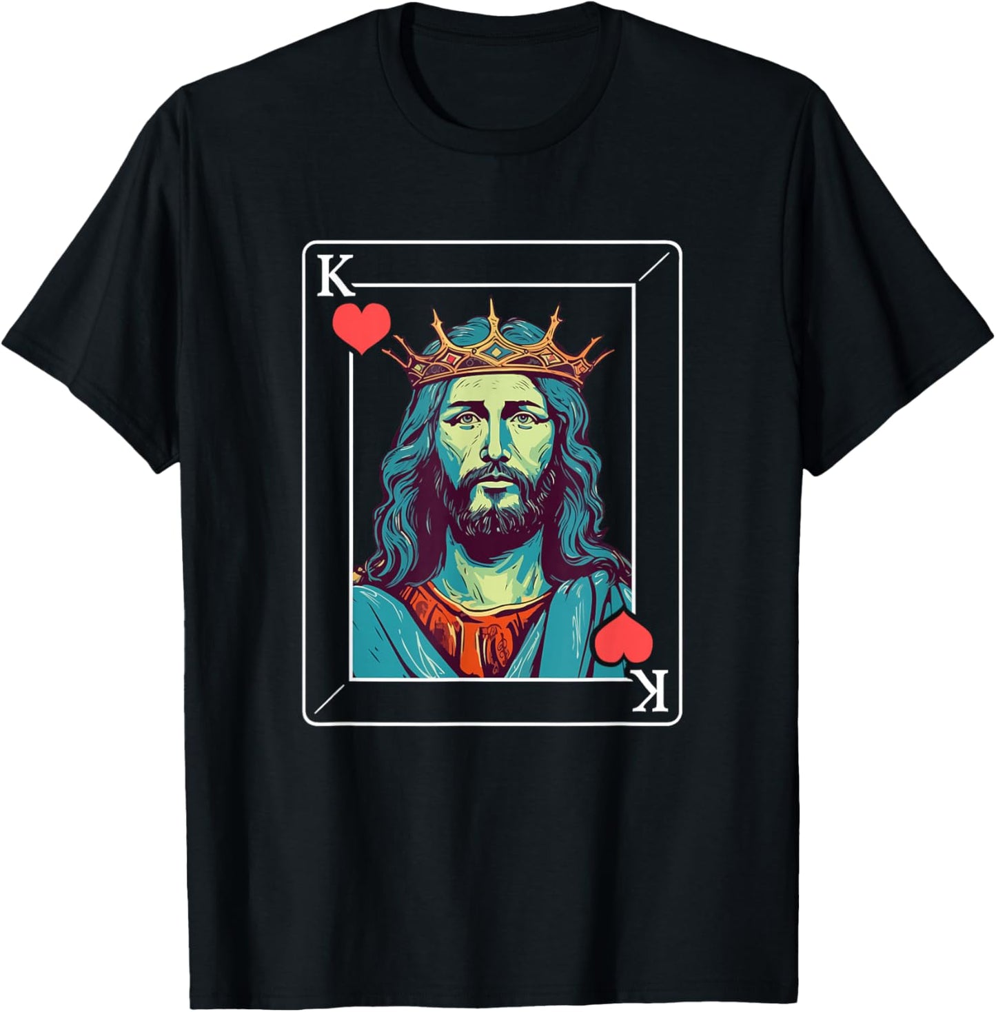 Jesus is King T-Shirt - T-Shirt | Black