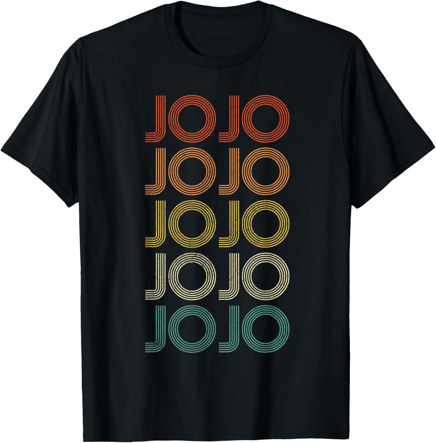 Jojo Concert Jersey Hat Gifts -Adults, -Kids Black Cotton 100% Retro T-Shirt - T-Shirt | Black