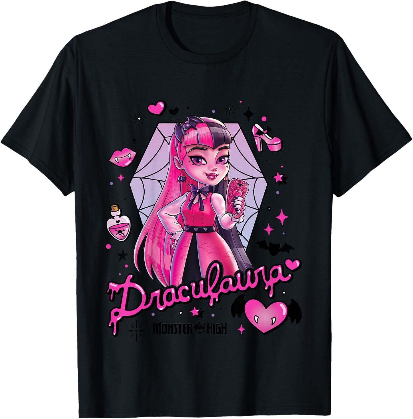 Monster High - Draculara T-Shirt - T-Shirt | Black