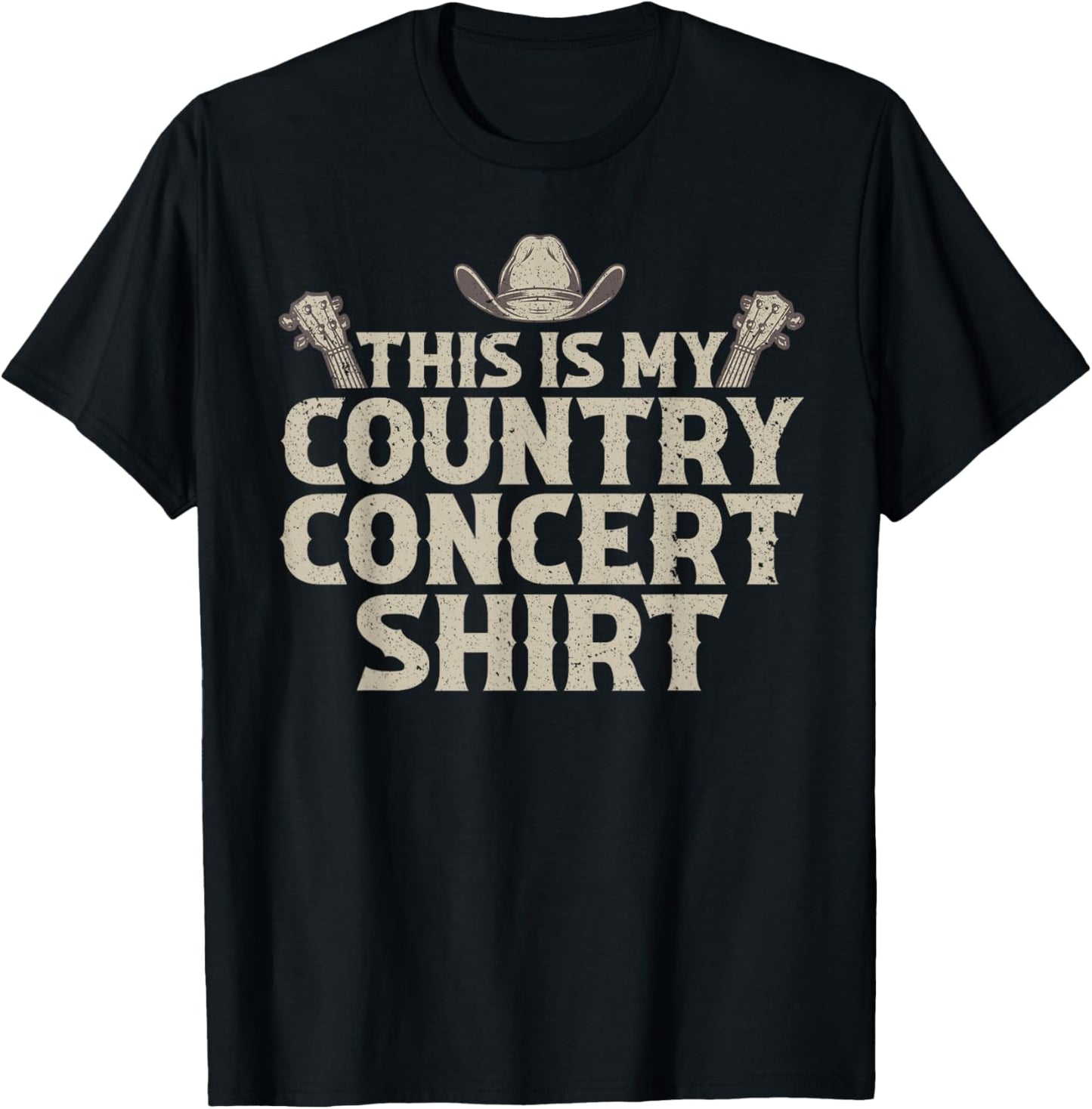 Cool Country Concert Women Country Music Lover T-Shirt - T-Shirt | Black