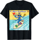 MacArthur - Surfing Pyramid Text Goddess T-Shirt - T-Shirt | Black
