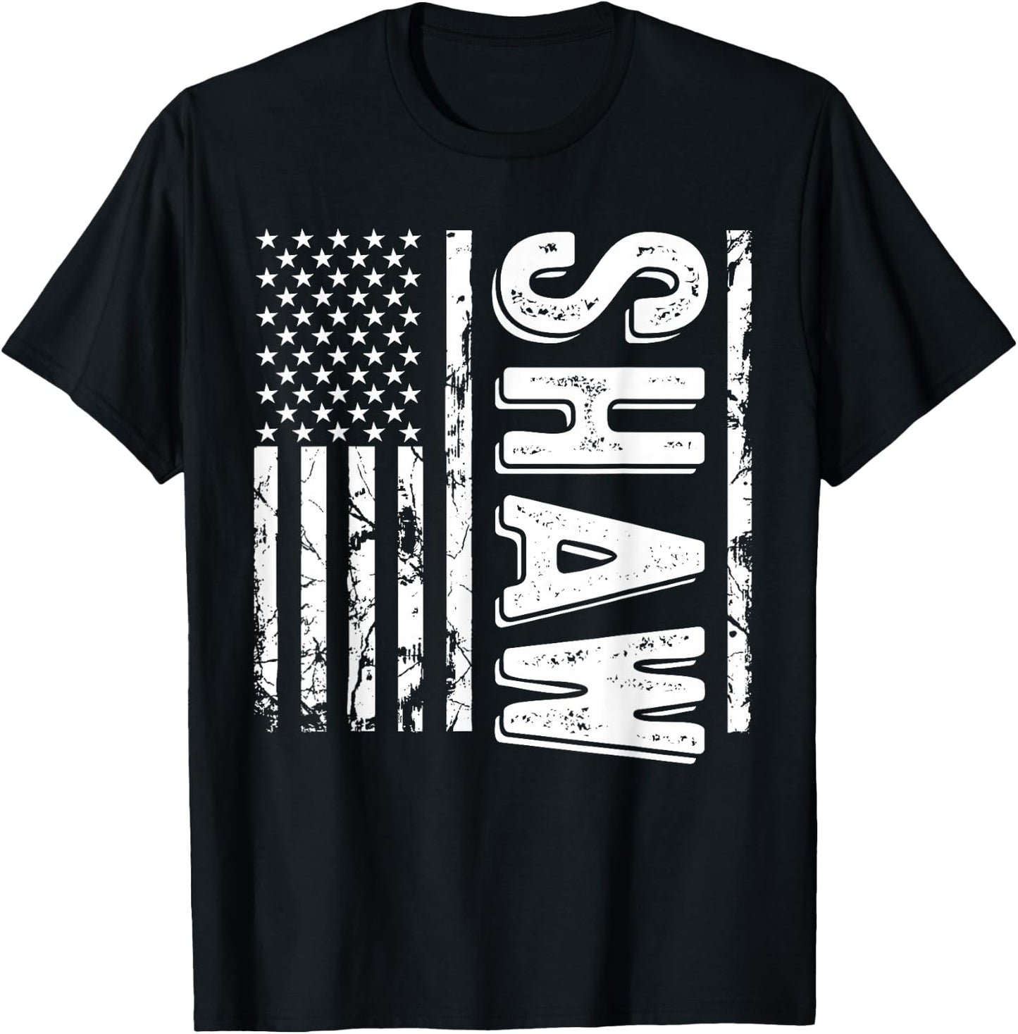 Shaw Last Name Funny Surname Team Shaw Family T-Shirt - T-Shirt | Black