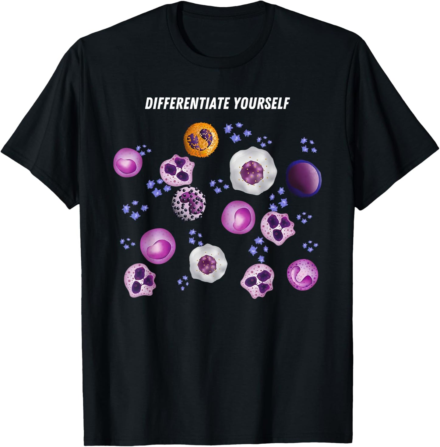 Med Tech Medical Technologist Lab Hematology Hematologist La T-Shirt - T-Shirt | Black