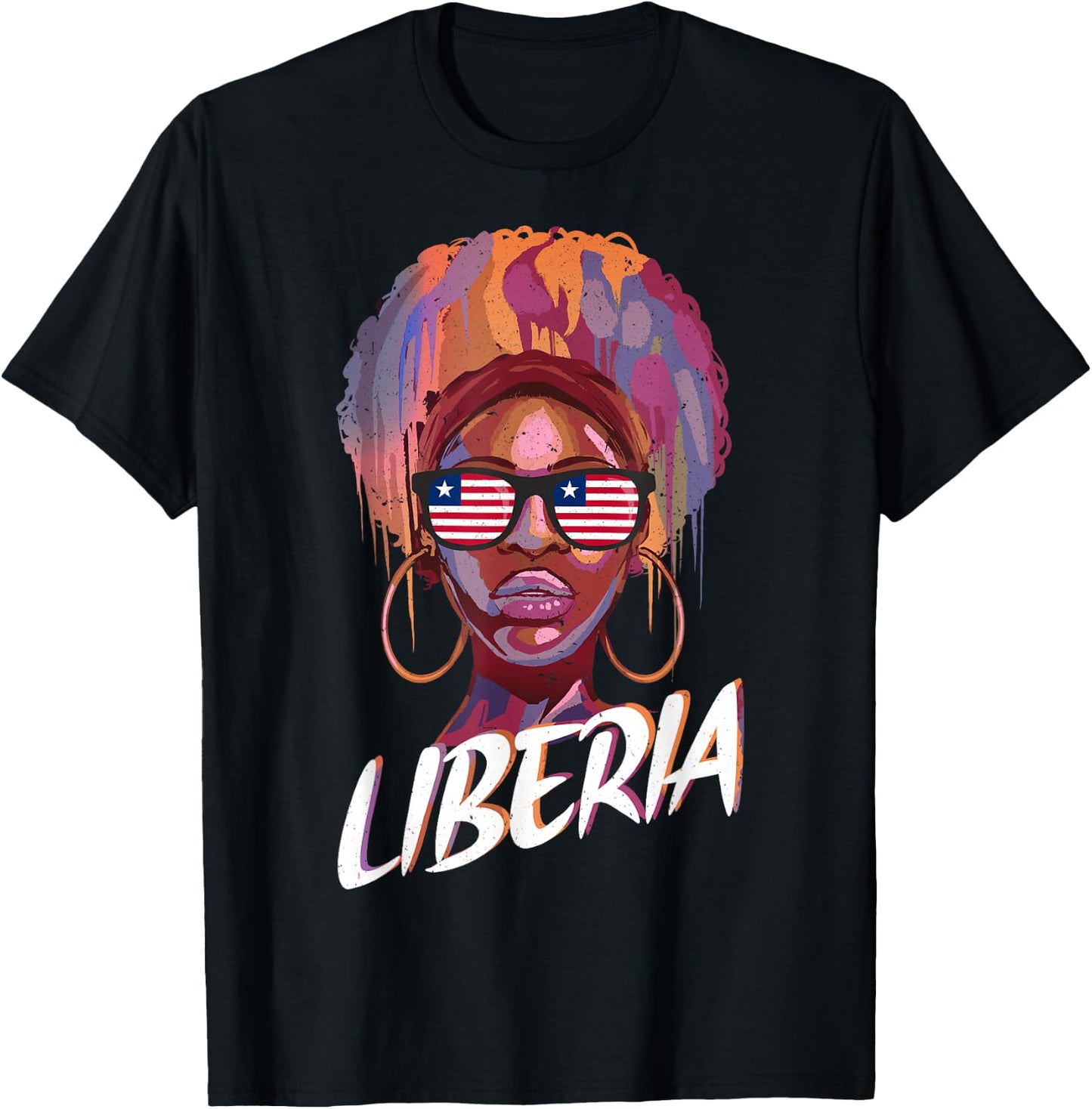 Liberia T-Shirt - T-Shirt | Black