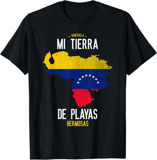 Venezuelan Flag Gifts & Retro Venezuela T-Shirt - T-Shirt | Black