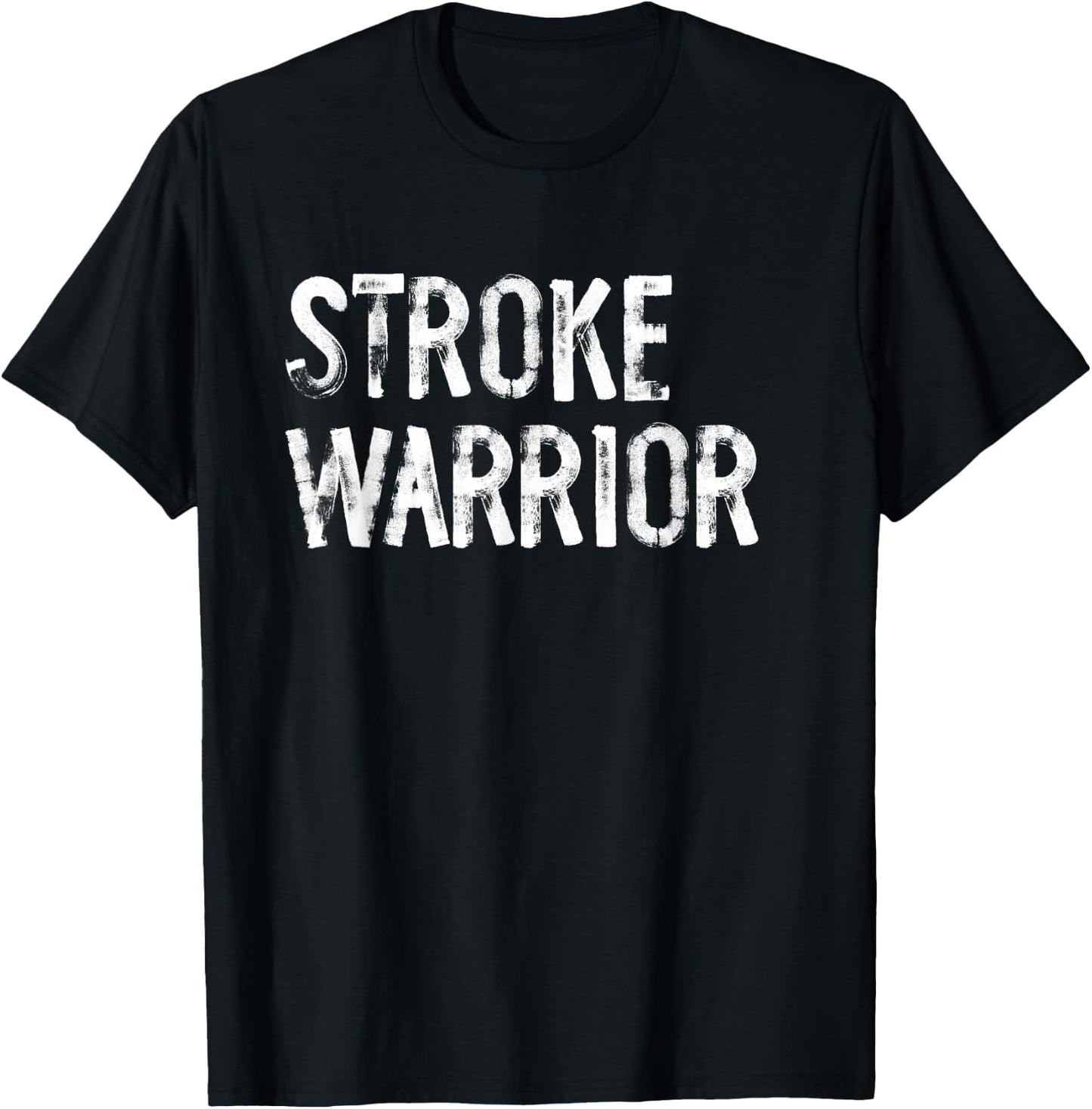 Stroke Warrior Stroke Awareness T-Shirt - T-Shirt | Black
