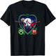 Miraculous Ladybug and Cat Noir The Movie Heart T-Shirt - T-Shirt | Black