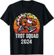 Thanksgiving Turkey Trot Squad 2024 Running Turkey Trot T-Shirt - T-Shirt | Black