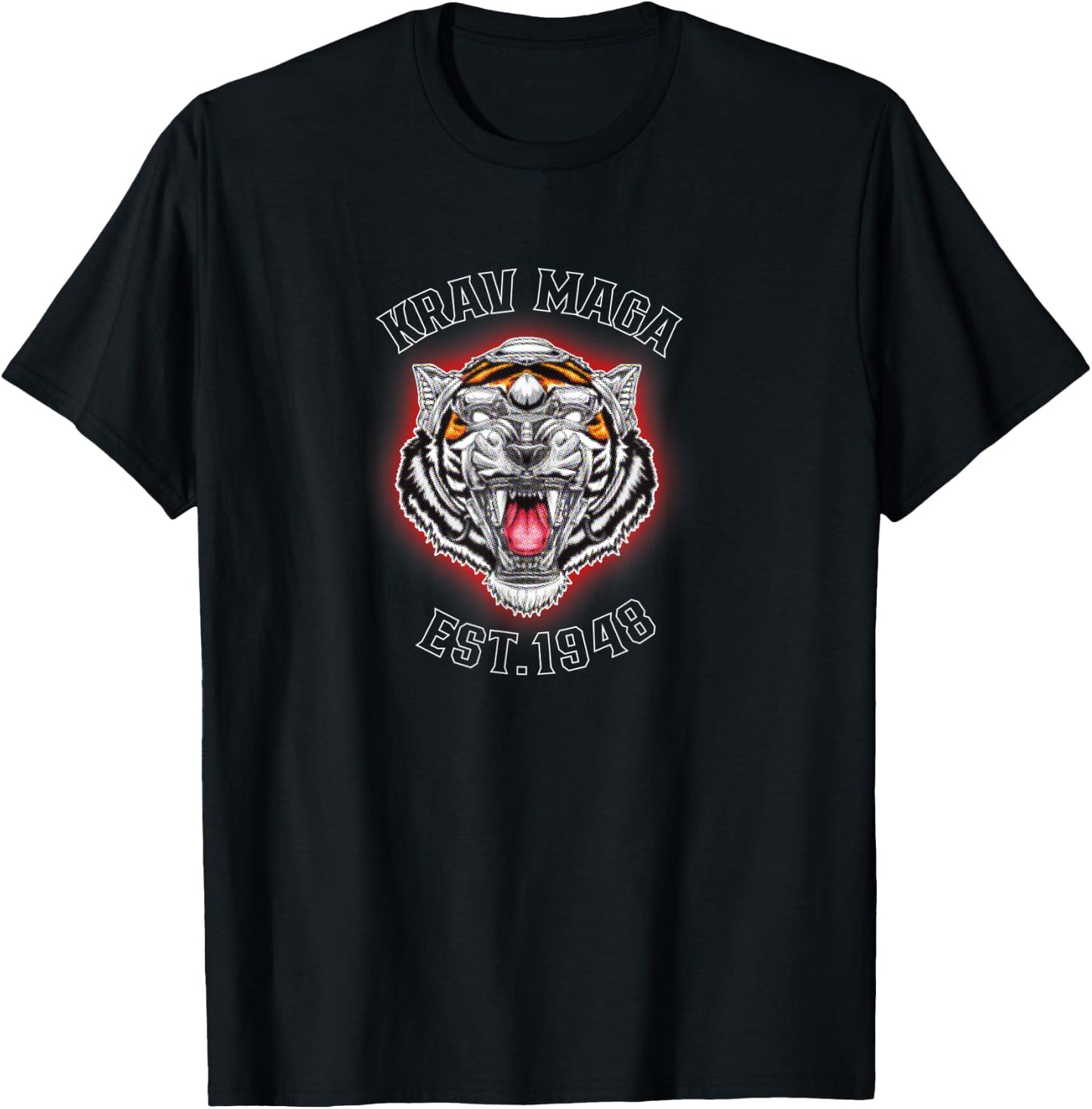 Mechanical Tiger Training Apparel for Krav Maga T-Shirt - T-Shirt | Black