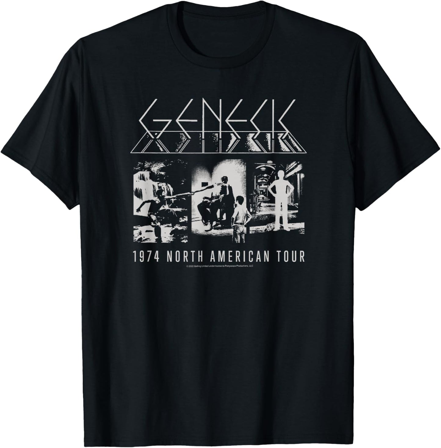 Genesis - North American Tour T-Shirt - T-Shirt | Black