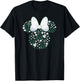 Disney Minnie Mouse May Birth Month Birthstone & Flowers T-Shirt - T-Shirt | Black