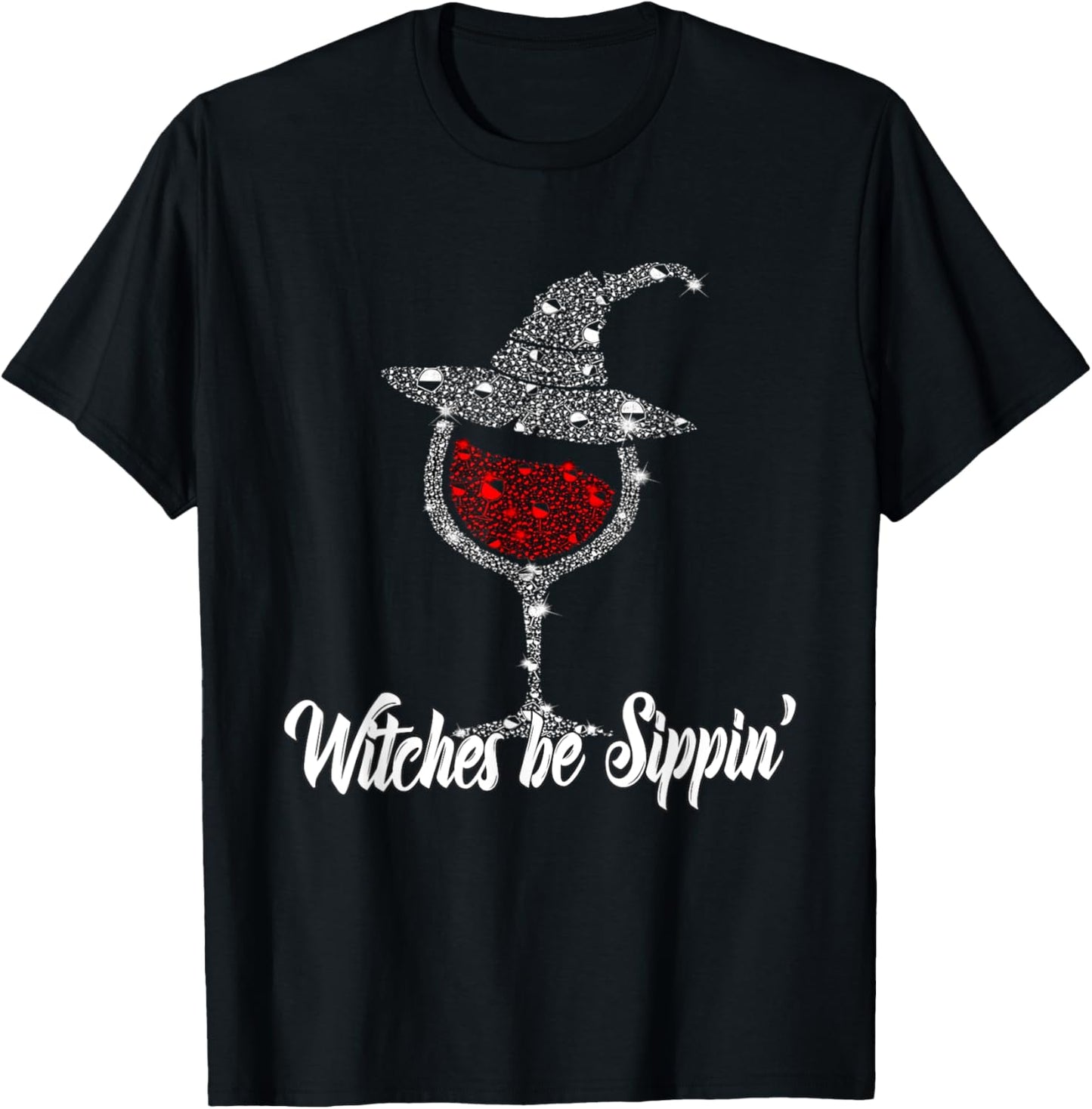 Witches Be Sippin 'Witch Squad Halloween Party T-Shirt - T-Shirt | Black