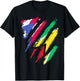Puerto Rico Flag Guyana Grown Patriot Country Stripes T-Shirt - T-Shirt | Black