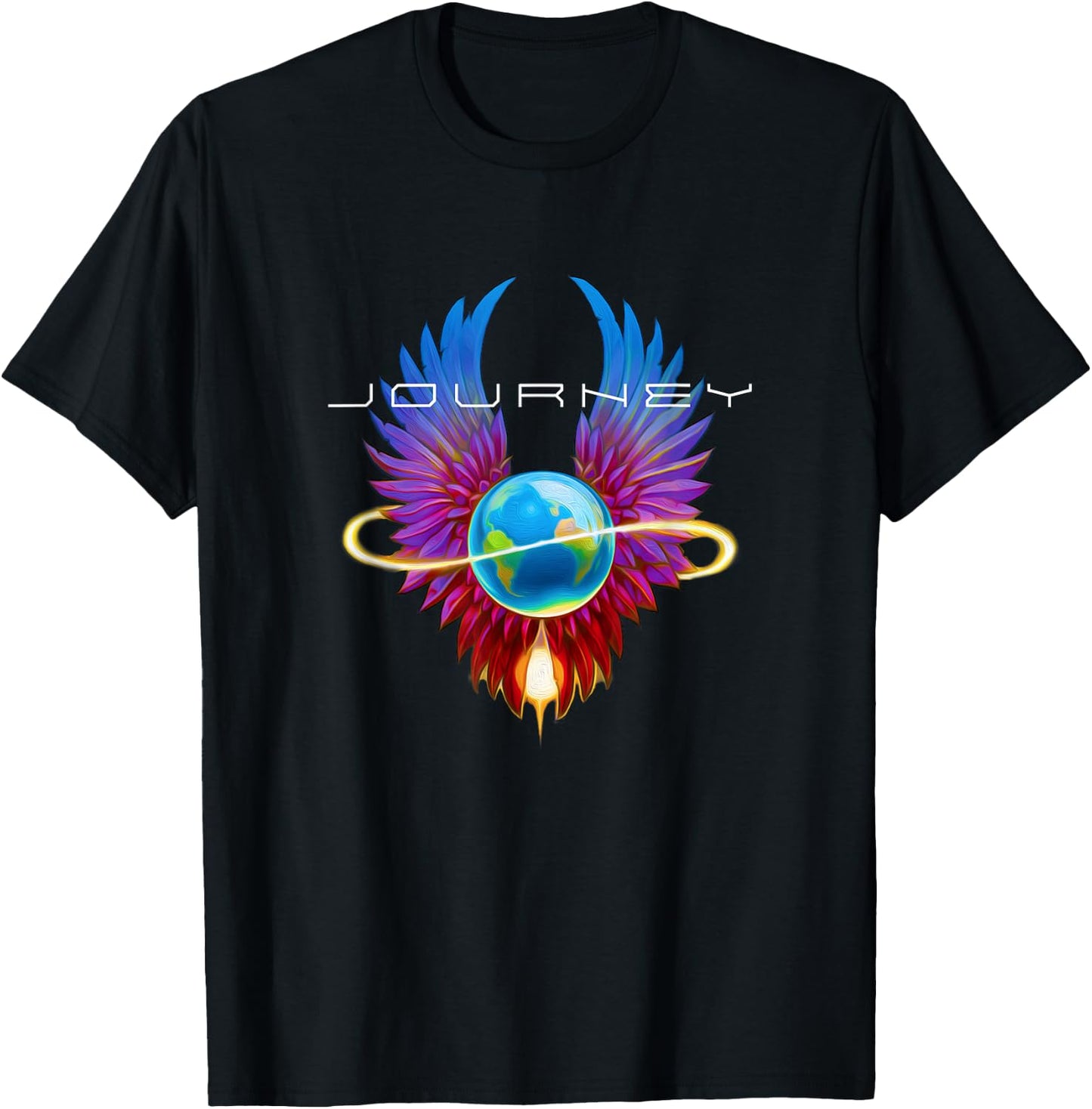 Journey Infinity Wings T-Shirt - T-Shirt | Black