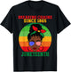 Messy Bun Juneteenth Breaking Chains Bandana Afro Sunglasses T-Shirt - T-Shirt | Black