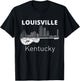 Louisville Souvenir Men Kentucky Lover Music Guitar T-Shirt - T-Shirt | Black