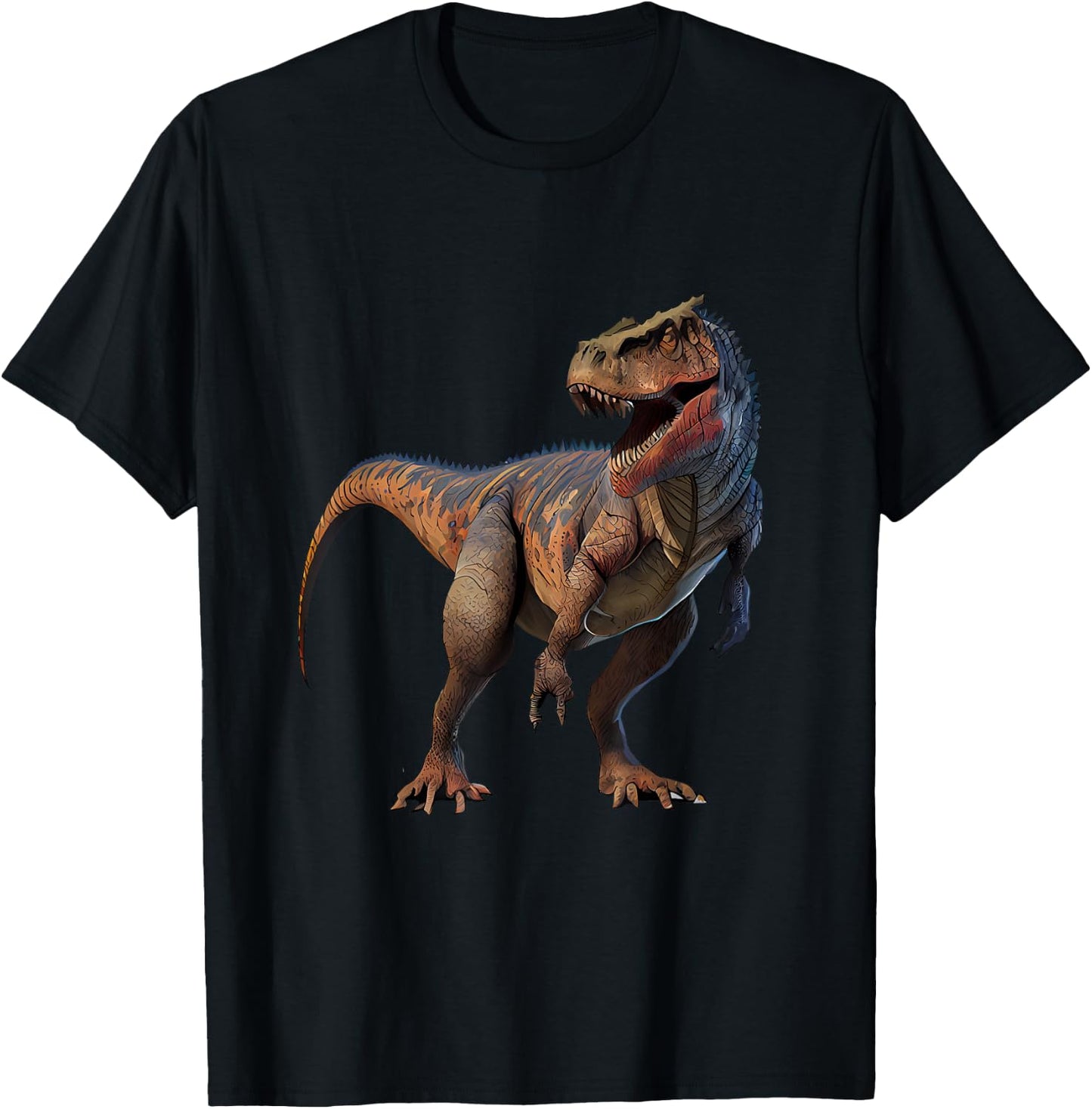 Carnotaurus Dinosaur T-Shirt - T-Shirt | Black