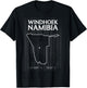Windhoek Namibia Country Capital City Flag Patriotic T-Shirt - T-Shirt | Black