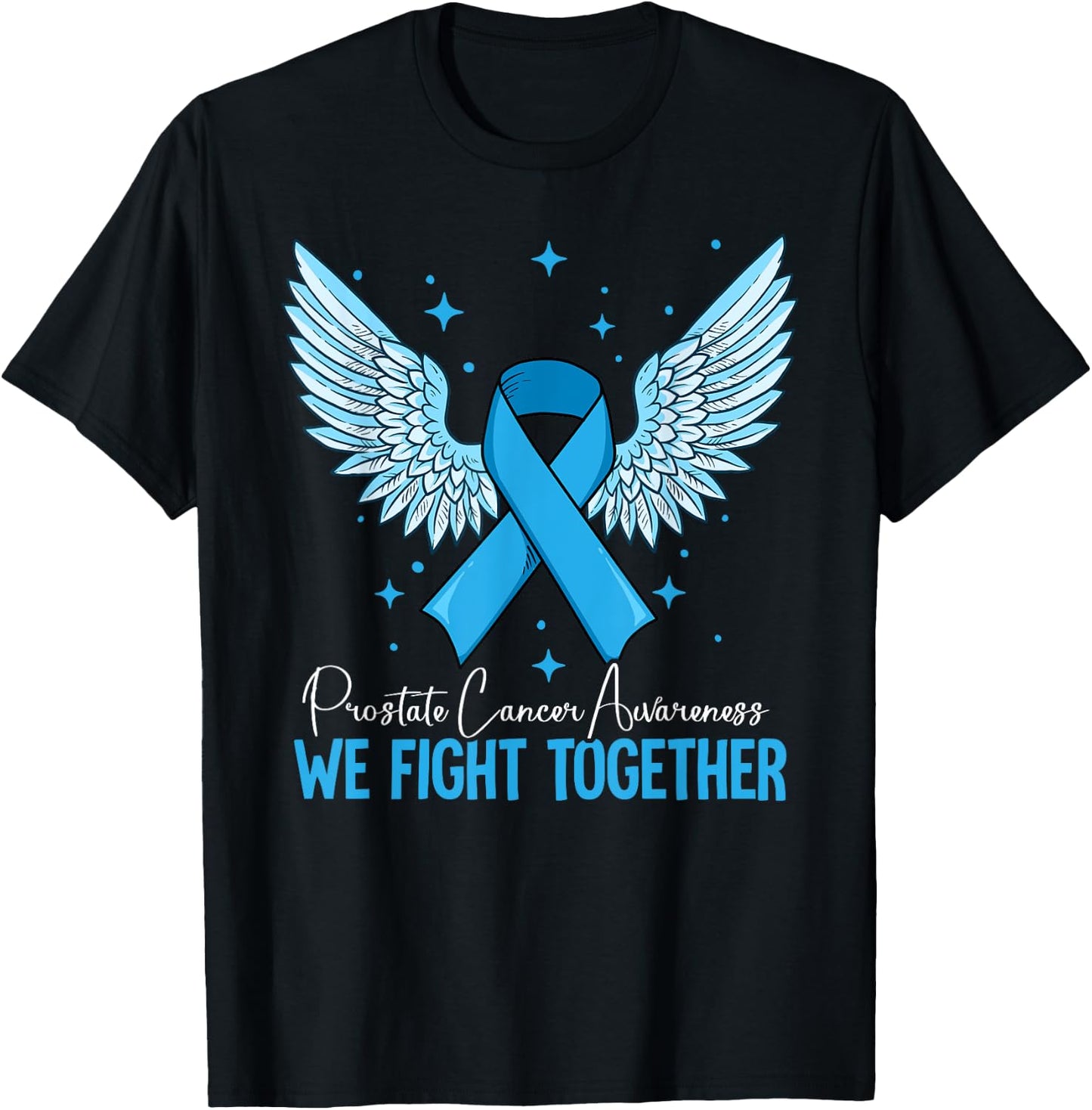 Prostate Cancer Awareness T-Shirt - T-Shirt | Black