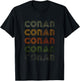 Love Heart Conan Grunge Vintage Style Black Conan T-Shirt - T-Shirt | Black