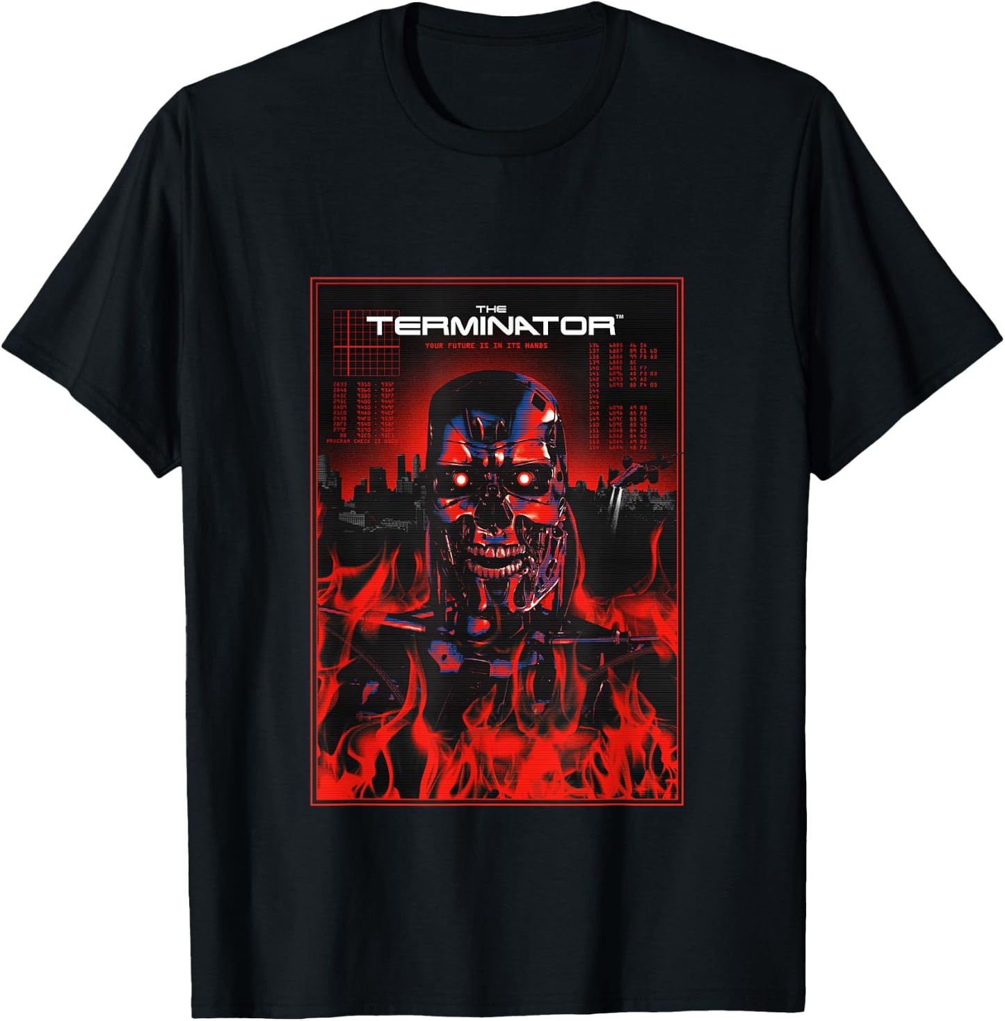 Terminator Your Future is in It's Hands Endoskeleton T-Shirt - T-Shirt | Black