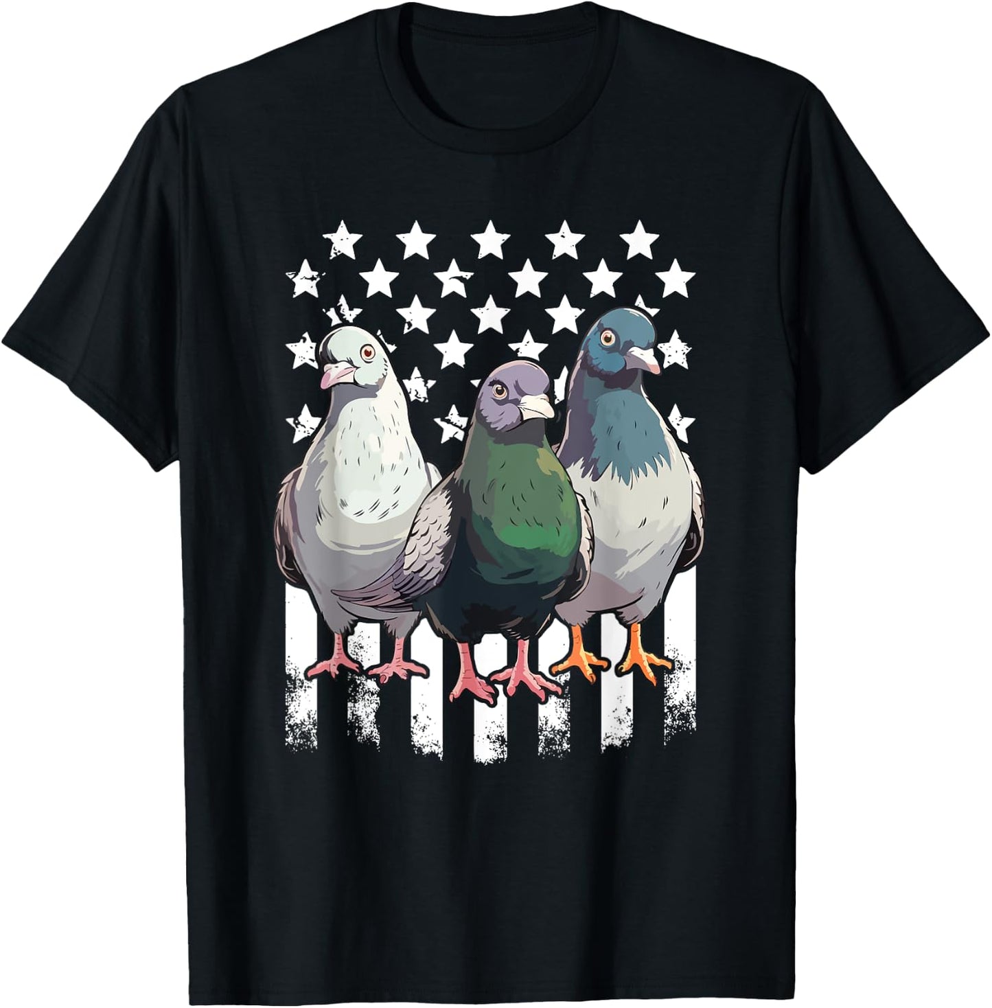 Pigeon USA T-Shirt - T-Shirt | Black