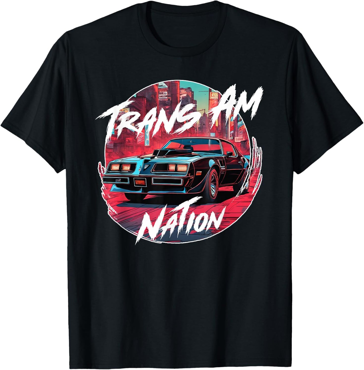 Trans Am Muscle Car American Muscle Trans Am Nation T-Shirt - T-Shirt | Black