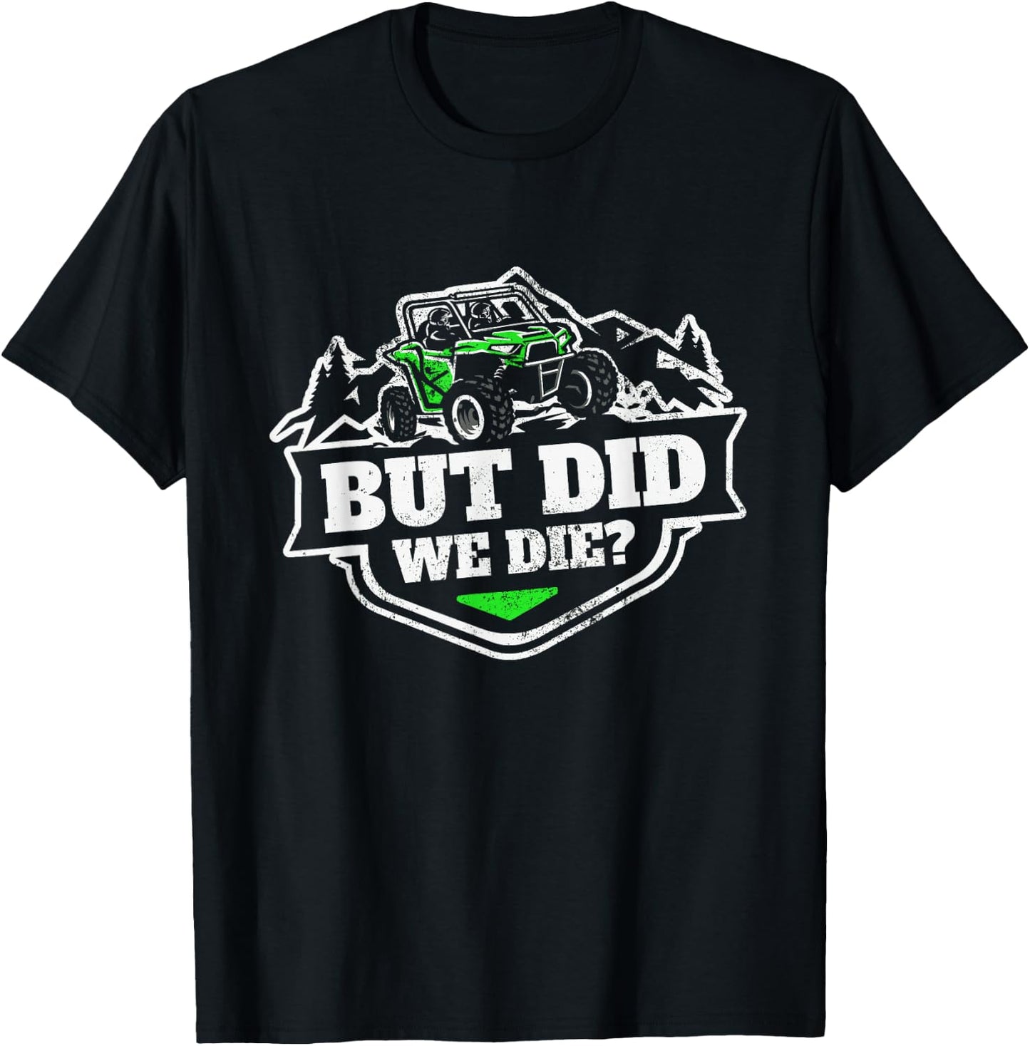 Funny Off-Roading ATV UTV Rock Crawling Off Road Vehicle T-Shirt - T-Shirt | Black
