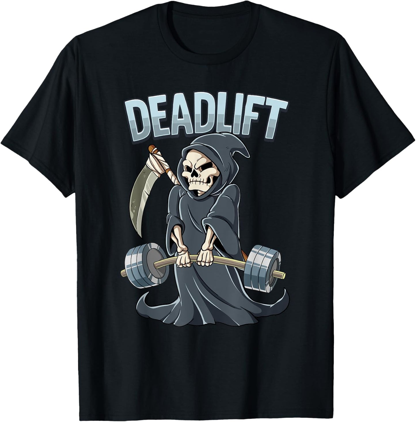 Gym Repeaer Deadlift Bodybuilding T-Shirt - T-Shirt | Black