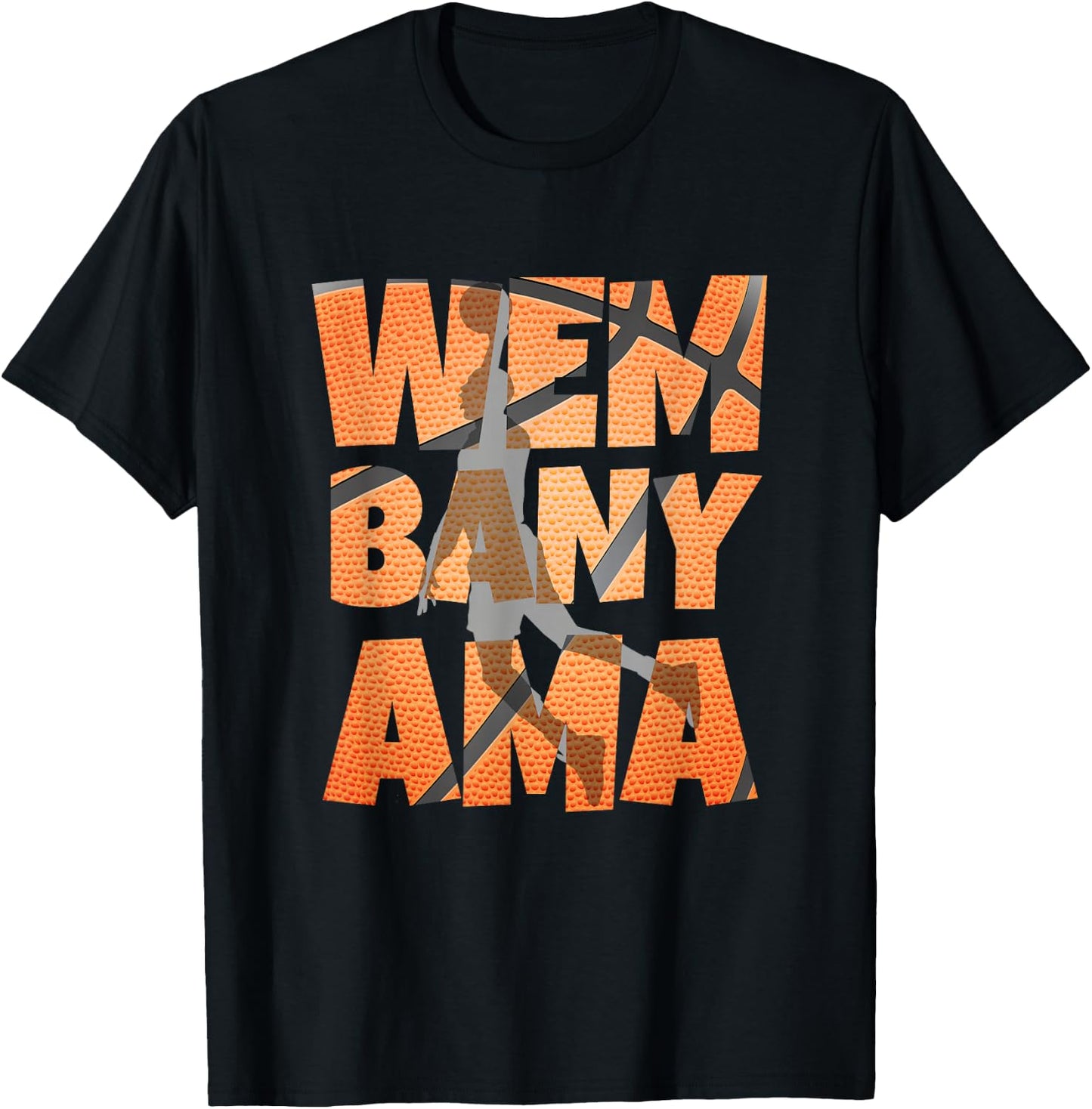 Wembanyama Basketball Amazing Gift Fan T-Shirt - T-Shirt | Black