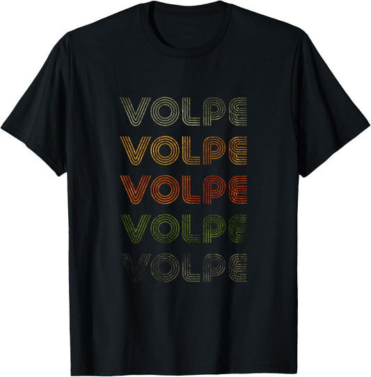 Love Heart Volpe Grunge Vintage Style Black Volpe T-Shirt - T-Shirt | Black