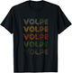 Love Heart Volpe Grunge Vintage Style Black Volpe T-Shirt - T-Shirt | Black