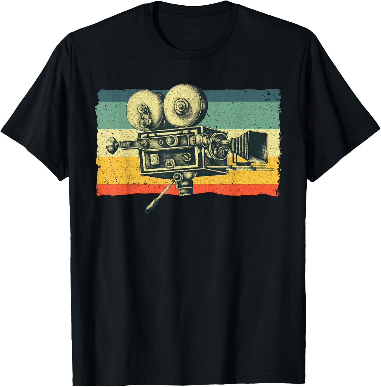 Cool Filmmaker Women Camera Movie Making Filmmaking T-Shirt - T-Shirt | Black