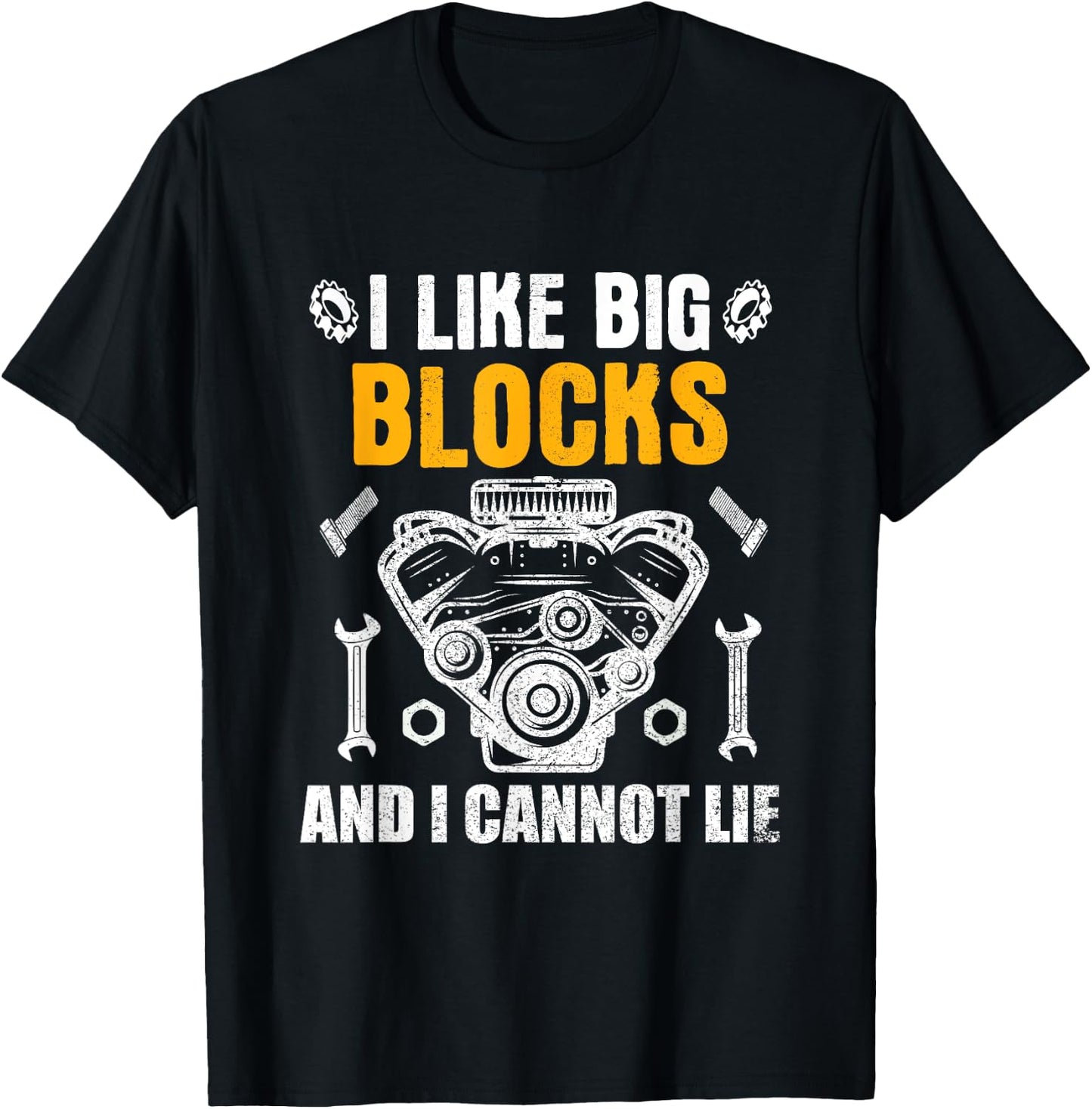I Like Big Blocks And I Cannot Lie T-Shirt - T-Shirt | Black