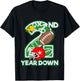 Kids 2nd birthday football theme party shirt 2 year old boy girl T-Shirt - T-Shirt | Black