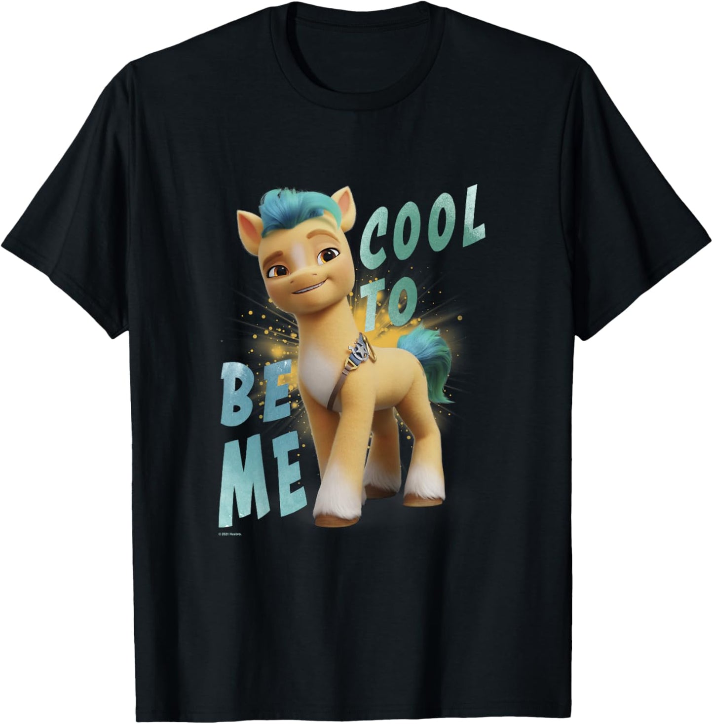Kids My Little Pony: A New Generation Hitch Cool to Be Me T-Shirt - T-Shirt | Black