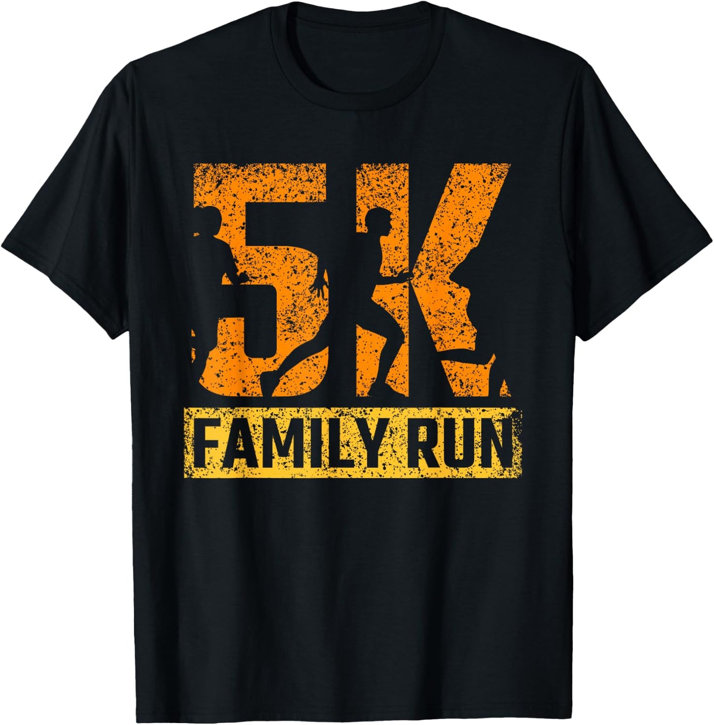 5K Family Run Running Runner Race 5K T-Shirt - T-Shirt | Black